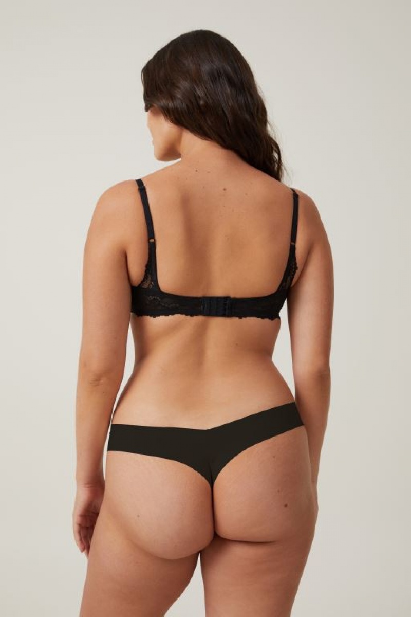 Sujetadores Cotton On Everyday Encaje Full Coverage Mujer Negras | 9RaiXUktn9D