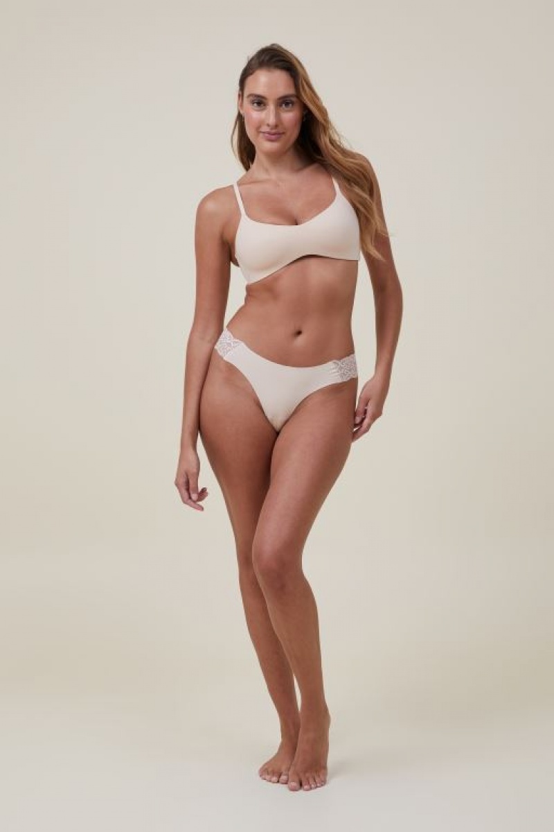 Tanga Cotton On Party Pants Seamless Brief Mujer Frappe | atW7WCTrhwd