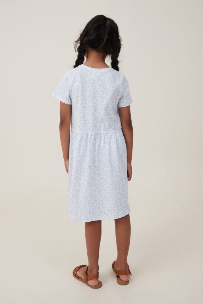 Vestido Cotton On Freya Corta Sleeve Niña Amarillo Claro | ZKYKYdVi3u1