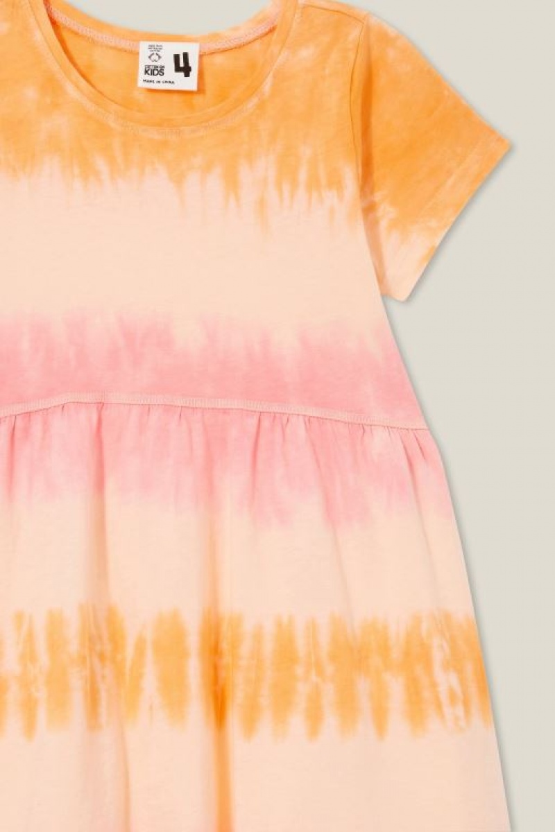 Vestido Cotton On Freya Corta Sleeve Niña Sunset | g56q6saluLs
