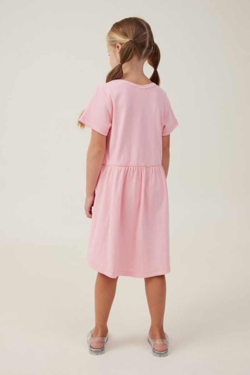 Vestido Cotton On Freya Corta Sleeve Niña Coral | KVMhpaMqrgX
