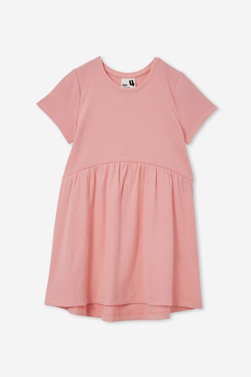 Vestido Cotton On Freya Corta Sleeve Niña Coral | KVMhpaMqrgX