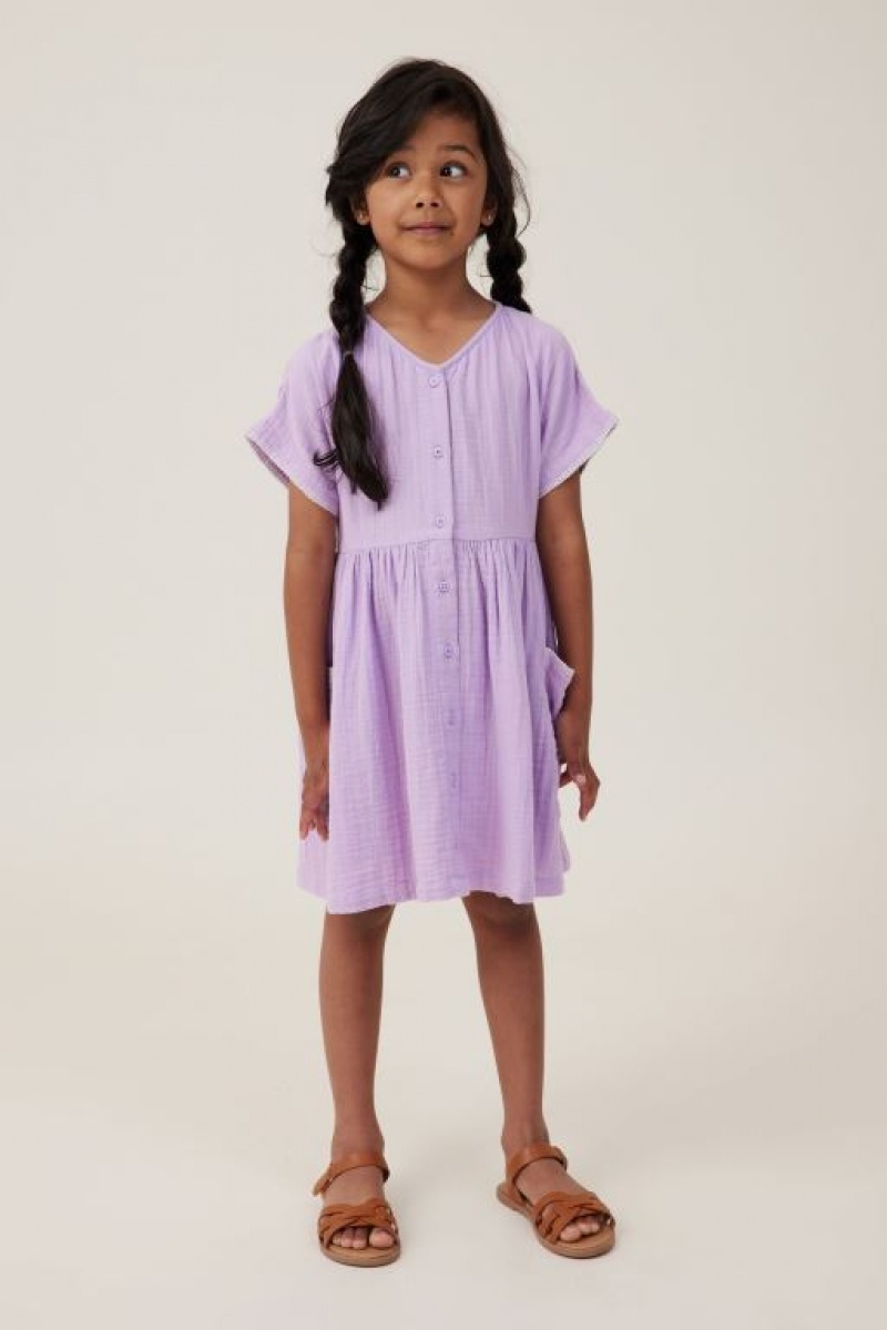 Vestido Cotton On Isabel Corta Sleeve Niña Moradas | zpJ5UnhiJnJ