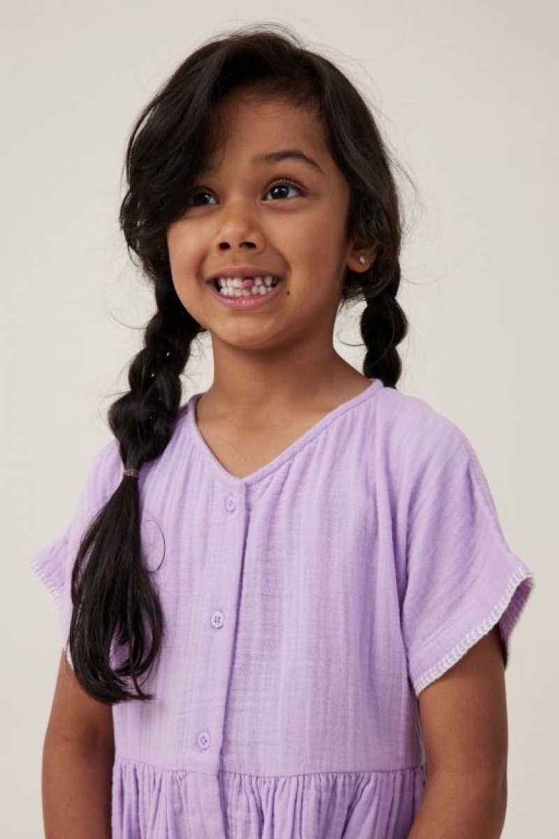 Vestido Cotton On Isabel Corta Sleeve Niña Moradas | zpJ5UnhiJnJ