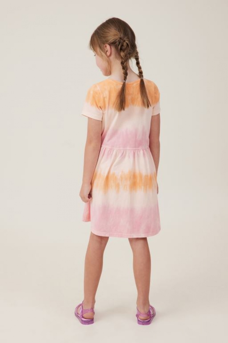 Vestido Cotton On Jordan Corta Sleeve Niña Sunset | Mf1U2COJXkY
