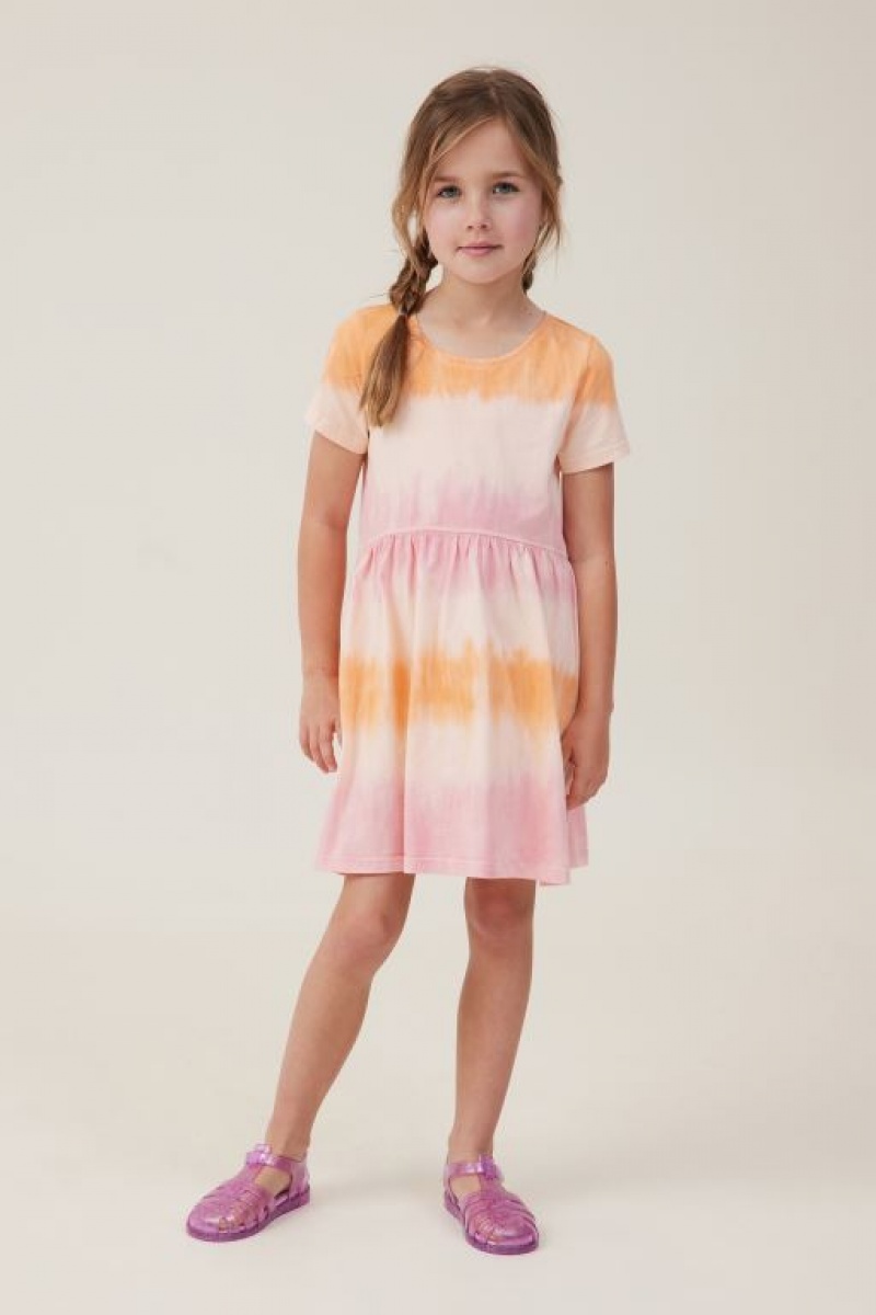 Vestido Cotton On Jordan Corta Sleeve Niña Sunset | Mf1U2COJXkY