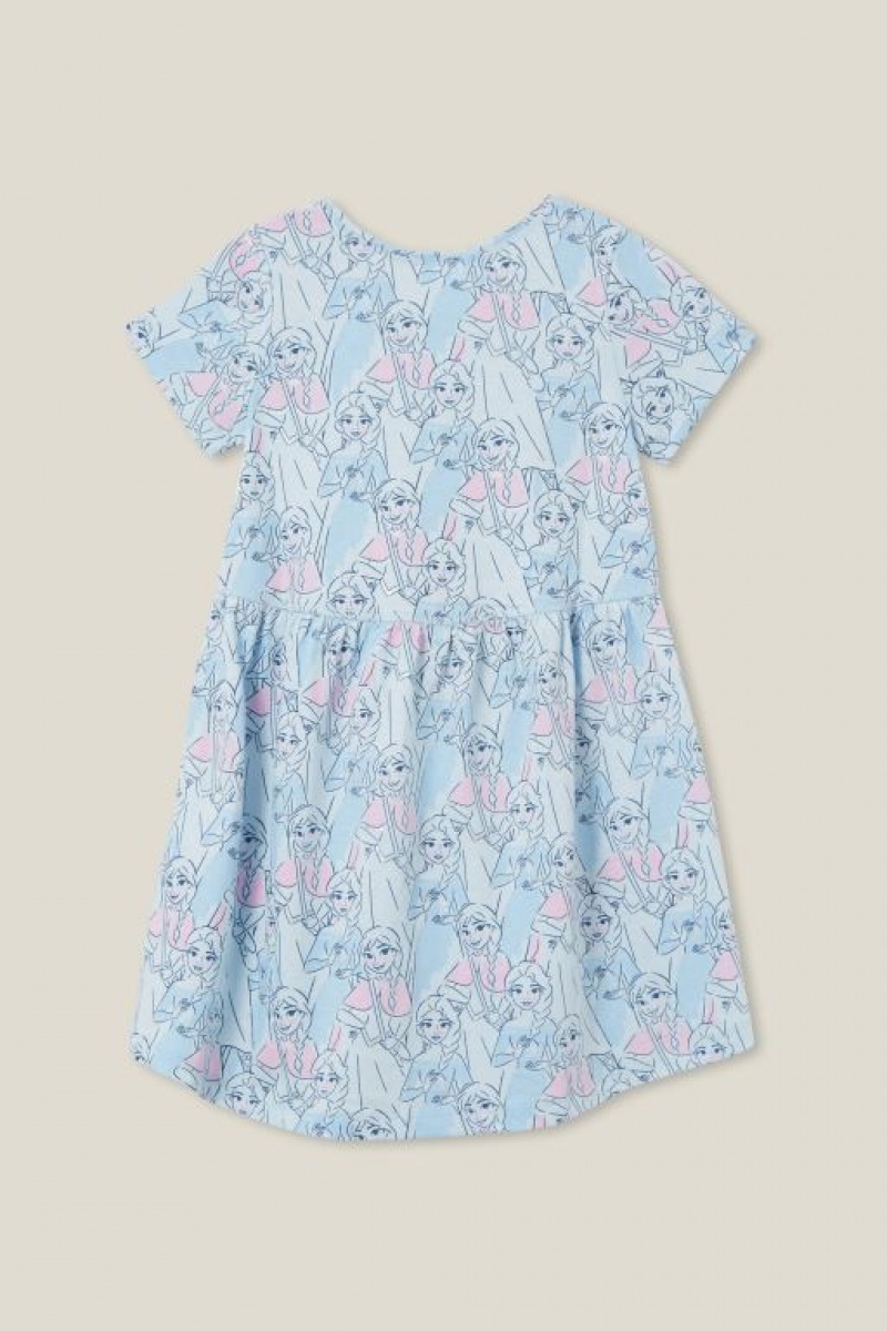 Vestido Cotton On License Freya Corta Sleeve Niña Azules | UWY2fViBKw2