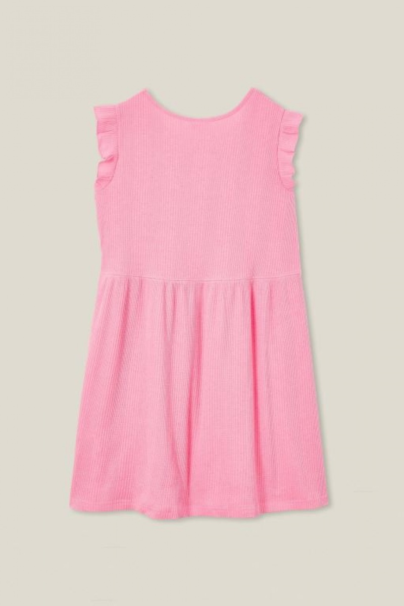 Vestido Cotton On Lucy Corta Sleeve Niña Bubblegum | 6h0TtwrapIa