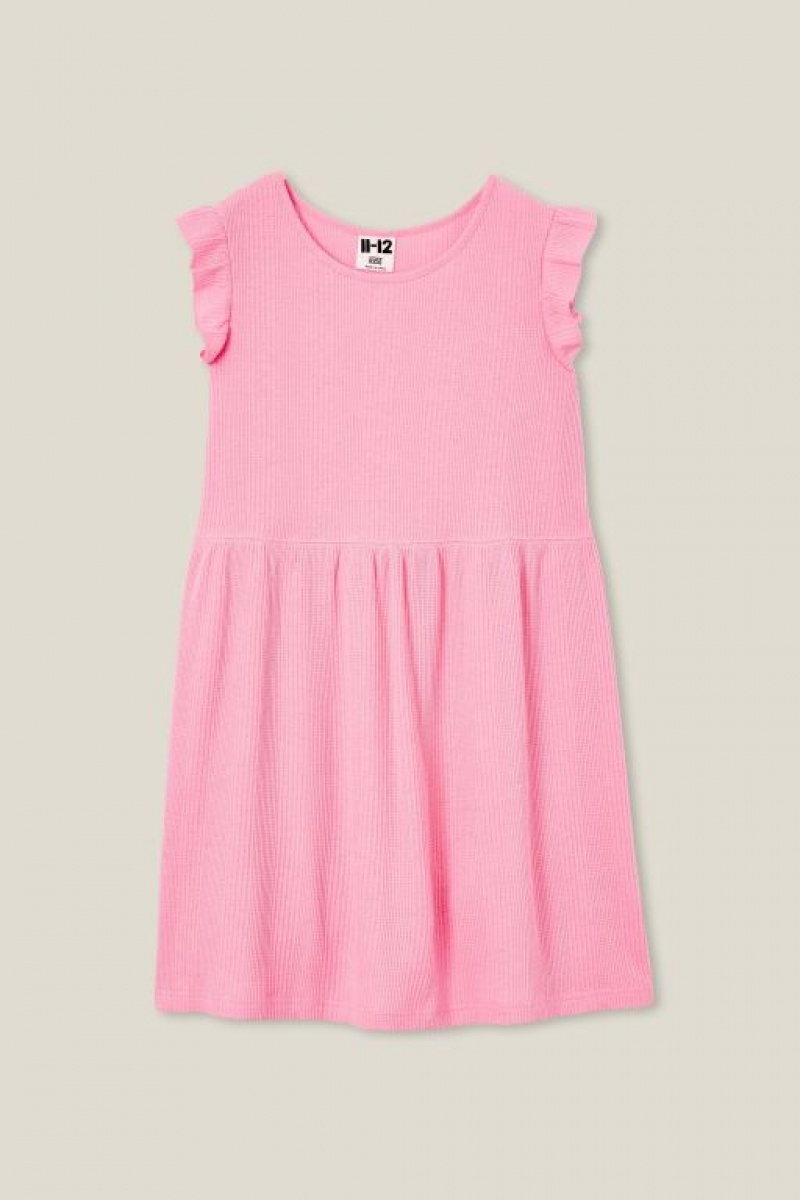 Vestido Cotton On Lucy Corta Sleeve Niña Bubblegum | 6h0TtwrapIa