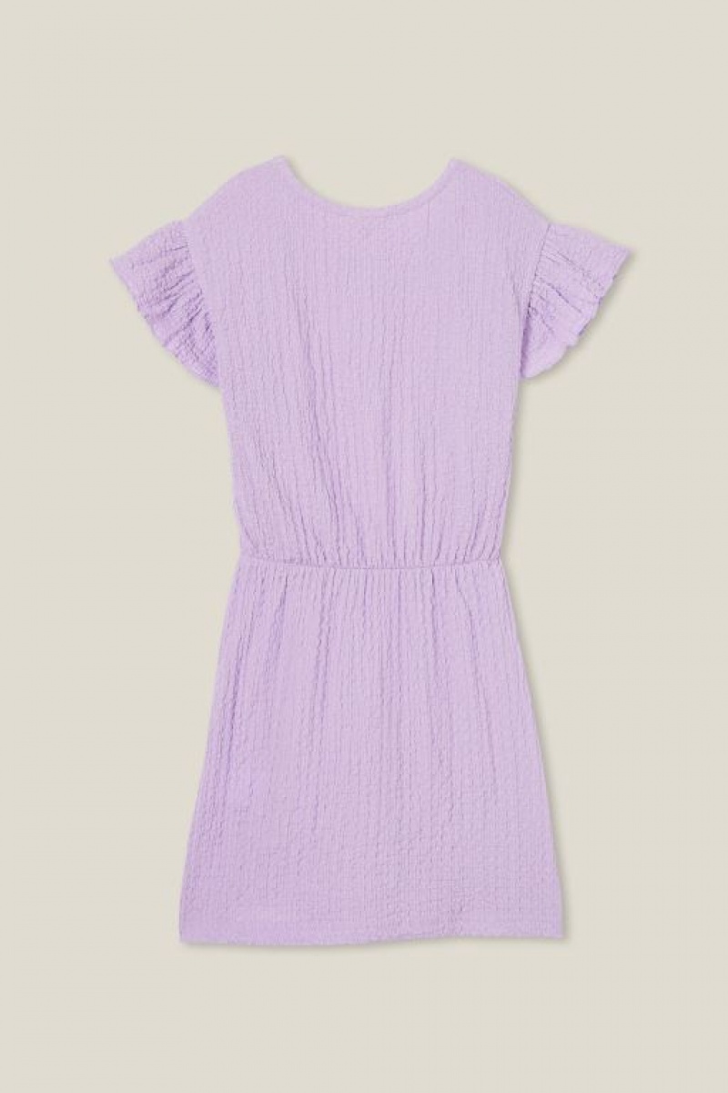 Vestido Cotton On Sonia Corta Sleeve Niña Moradas | RZkJNBkUpCx