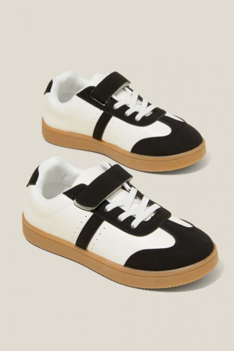 Zapatillas Cotton On Lenny Retro Niña Negras | Y3I8FlN0rkp